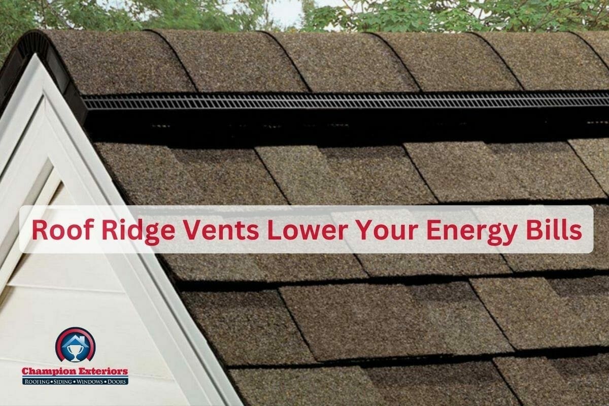 How Roof Ridge Vents Lower Your Energy Bills
