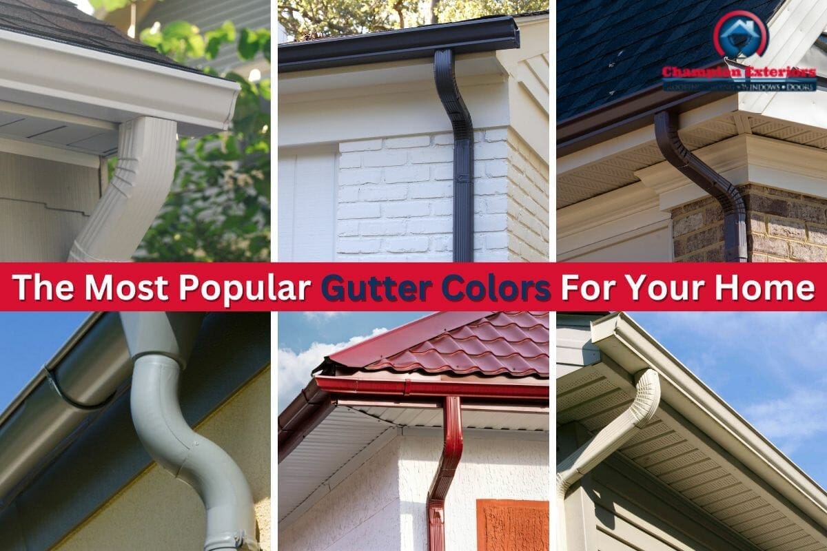 From 1 To 10: Ranking The Most Popular Gutter Colors For Your Home